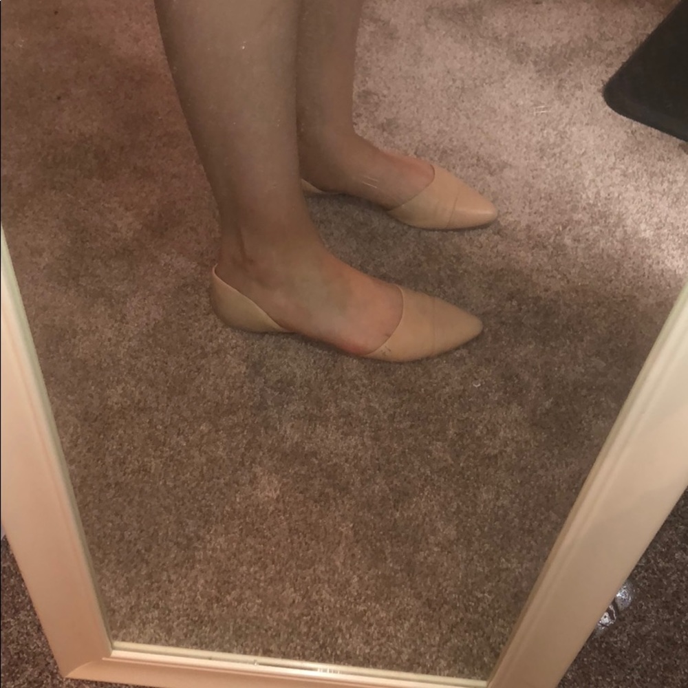 Tommy Hilfiger Nude Ballet Flats